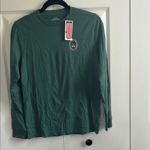 Vineyard Vines Green Long Sleeve Tee